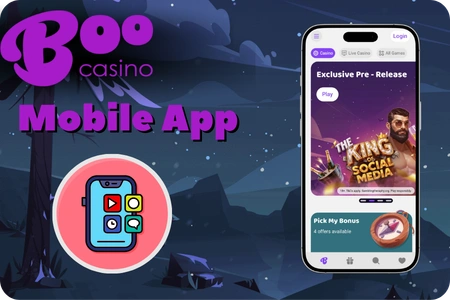 Boo Casino mobile app